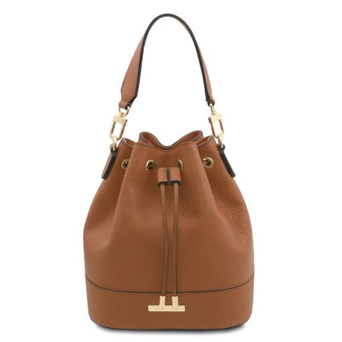TL Bag - Leather bucket bag